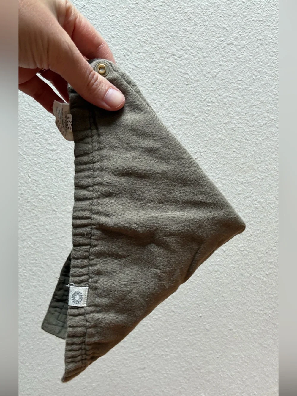 Set of 4 Kishu Baby Bandana Bibs - 100% organic cotton